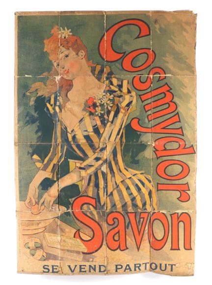 MANIFESTO "COSMYDOR SAVON" di Jules CHÉRET (1836-1