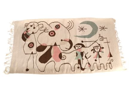 TAPISSERIE DANS LE STYLE de Joan MIRO (1893-1983)
