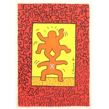 OPERA "UNTITLED" ispirata a Keith HARING (1958-199