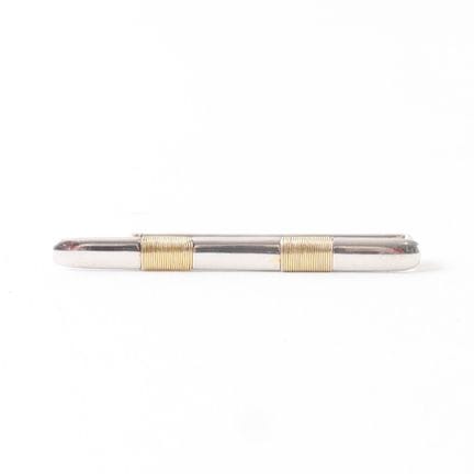 HERMÈS TIE CLIP, GOLD
Hermès tie clip in 18k white
