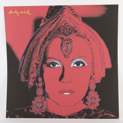 根据安迪·沃霍尔（Andy WARHOL，1928-1987）的石版画《THE STAR》制作
作品