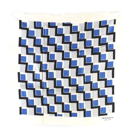 CARRÉ "BLUES' d'après Sonia DELAUNAY (1885-1979) É