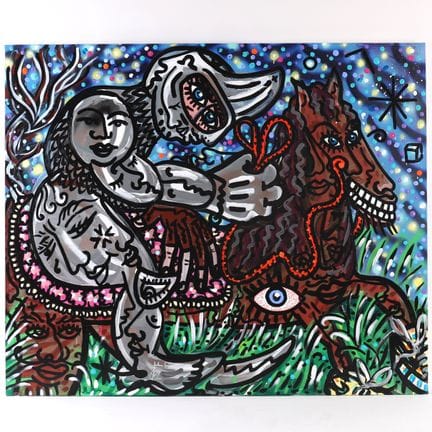 QUADRO "LE CHEVALIER" di Guillaume CAVALIER (1994)