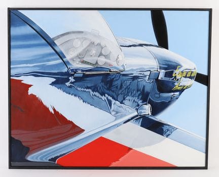QUADRO "AVION CAP 232, VOLTIGE FRANCE" di François