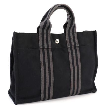 PETIT SAC SAC CABAS  "TOTO BAG" EN TOILE HERMÈS
Sa