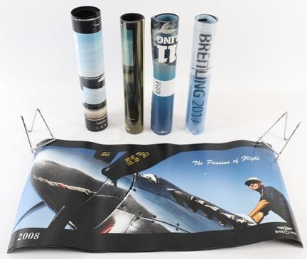 SET DI CINQUE CALENDARI BREITLING ORIGINALI.
Calen