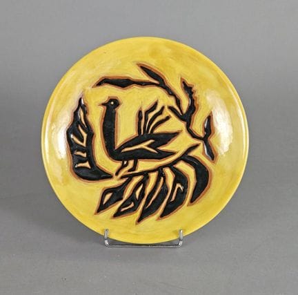 Jean LURCAT (1892-1966) Sant-Vicens
Assiette en cé