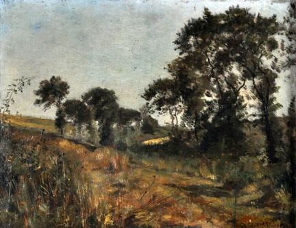 Charles DESAVARY (1837-1885)
Paysage de campagne, 