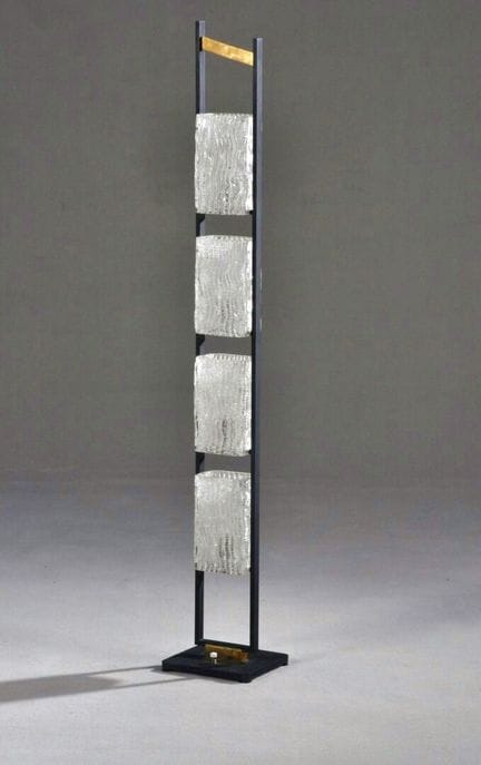 ARLUS
Lampada da terra a totem in metallo e metall
