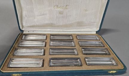 Luc LANEL (1893-1965) pour CHRISTOFLE
Modèle "Ondu