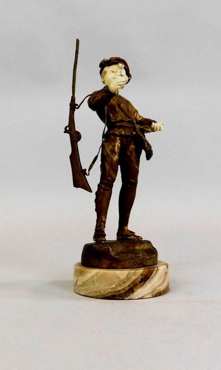 Georges OMERTH (act.1895-1925)
Le jeune chasseur
S