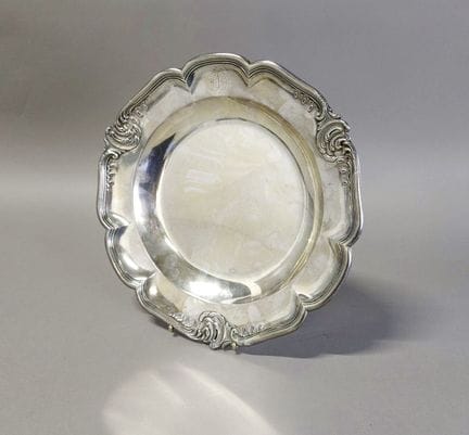 Maison Cardeilhac
Plat rond en argent 950 millième