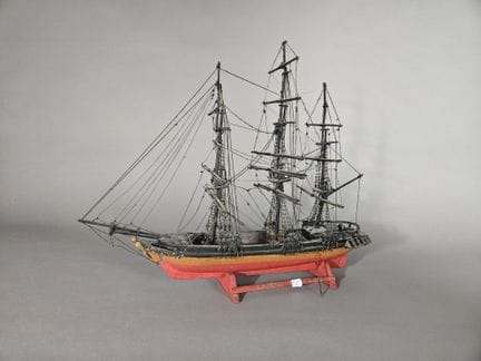 Maquette de navire "La Bistouille de Saint-Valery-