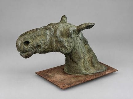 Jean ROULLAND (1931-2021)
Tête de cheval, 1973
Bro