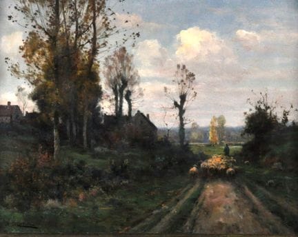 Adolphe MORIN (1841-c.1880)
Berger et son troupeau