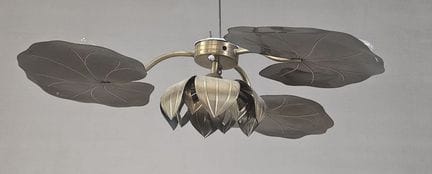 Maison JANSEN, dans le style
Plafonnier "Lotus" en