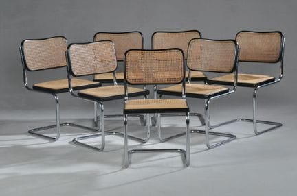 Marcel BREUER (1902-1981), nello stile di 
Set di 