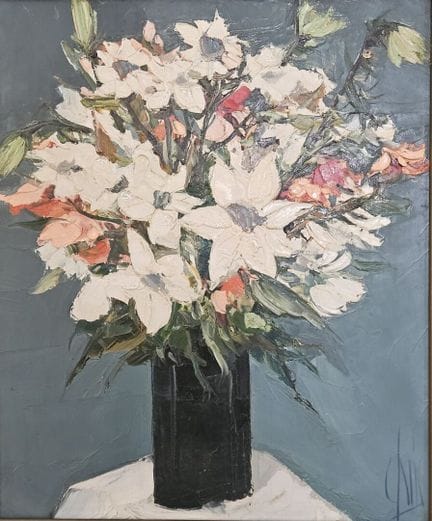 Christian WEPPE (1955) dit CHRIS
Vase de fleurs
Hu