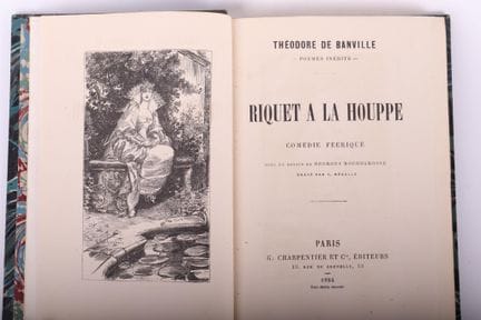 BANVILLE (Théodore de).
Riquet à la houppe. With a