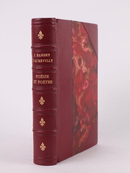 BARBEY D’AUREVILLY (Jules).
Poesía y poetas.

1 vo