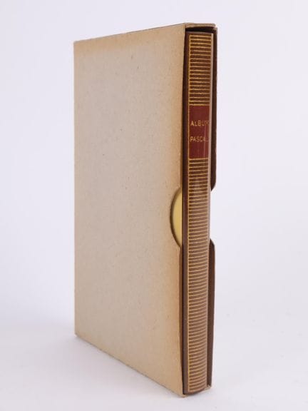 ALBUM DE LA PLEIADE
PASCAL
1 volume, in-12, full l