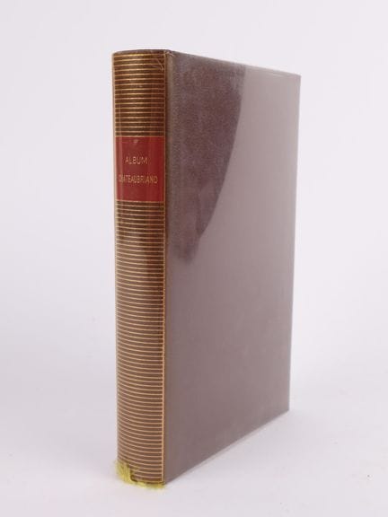 ALBUM DE LA PLEIADE
CHATEAUBRIAND
1 volume, in-12,