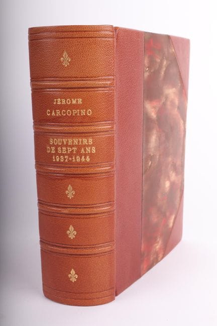 CARCOPINO (Jérôme).
Recuerdos de siete años, 1937-