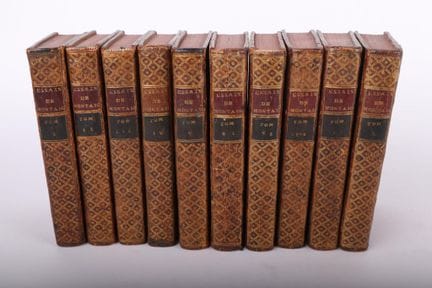 MONTAIGNE (Michel de).
Essays. With notes by M. Co