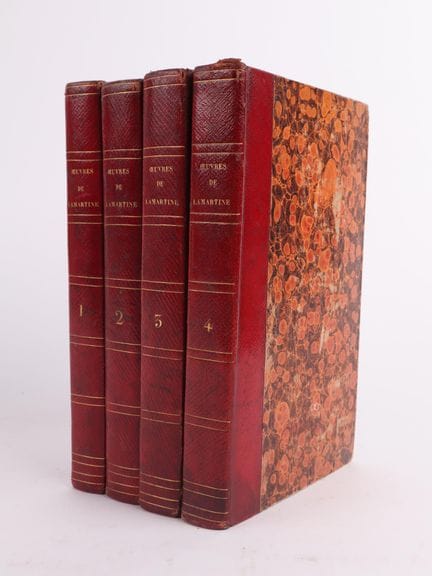 LAMARTINE (Alphonse de).
Poetic Works.

4 volumes,