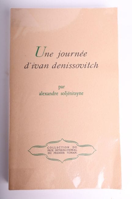 SOLZHENITSYN (Alexander).
One Day in the Life of I