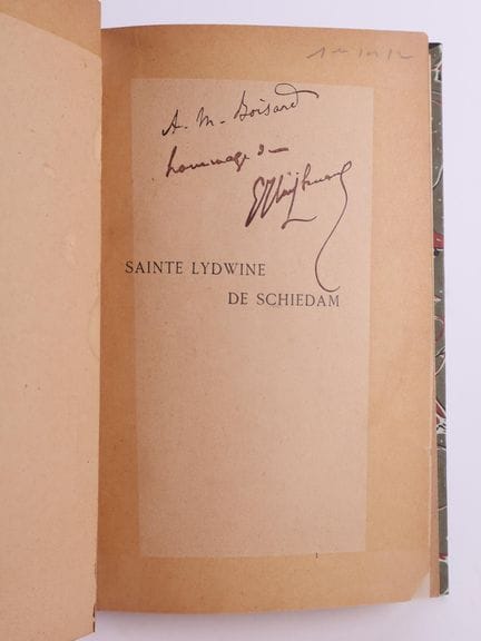 HUYSMANS (J.-K.)
Saint-Lydwine de Schiedam.

1 vol