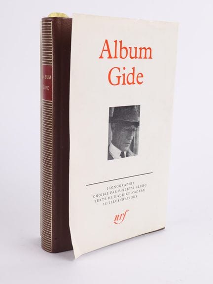 ALBUM DE LA PLEIADE
GIDE
1 volume, in-12, full lea