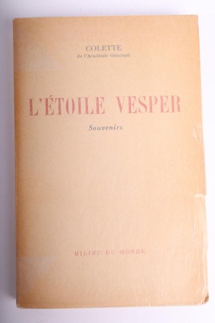 COLETTE.
L’Etoile Vesper - Recuerdos.

1 volumen, 