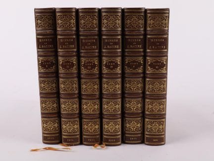 RACINE (Jean).
Works published from the original t