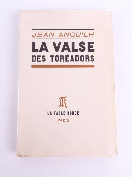 ANOUILH (Jean).
The Bullfighters’ Waltz. A farce i