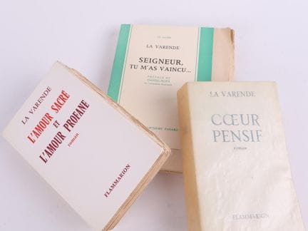 LA VARENDE (Jean de).
Cœur Pensif.

1 volume, in-1