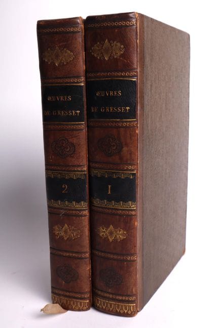 GRESSET.
Works. With 1 frontispiece featuring a po