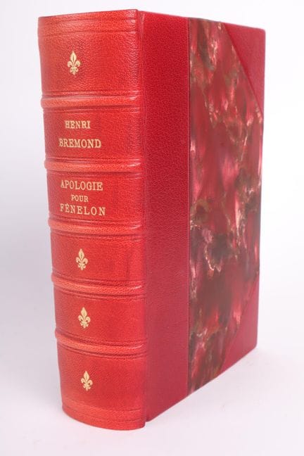 BREMOND (Henri).
Apología de Fénelon.

1 volumen g