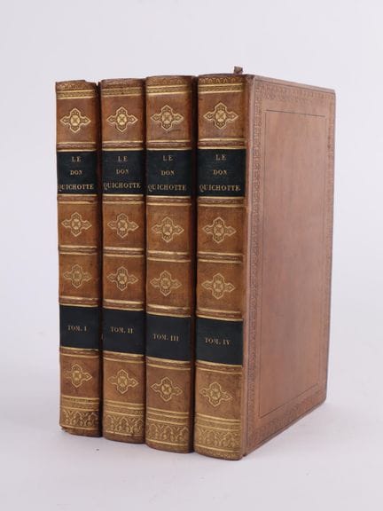 CERVANTES (Miguel de).
Don Quijote.

4 volúmenes i