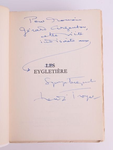TROYAT (Henri).
Les Eygletière.

2 paperback in-8 