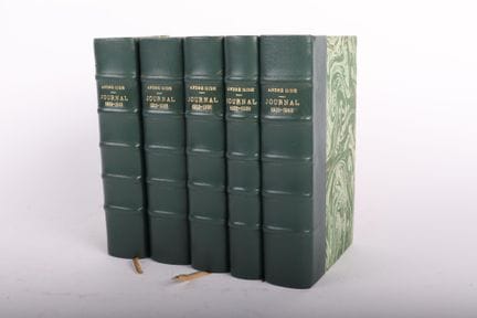 GIDE (André).
Journal (1889–1949).

5 in-12 volume
