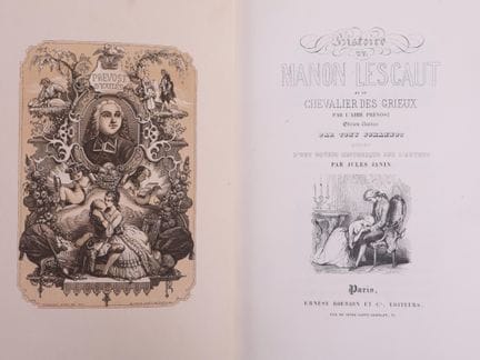 PREVOST (Abbé).
The Story of Manon Lescaut and the