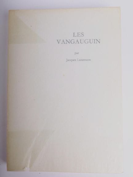 LANZMANN (Jacques).
Les Vangauguin.

1 volume, in-
