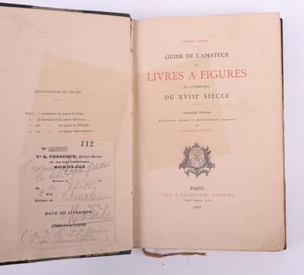 COHEN (Henry).
Guide de l’amateur de livres à figu