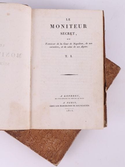 [ANONYME] COUCHERY (J.-B.)
Le Moniteur secret ou T