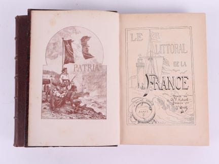 AUBERT (C.-H.-F.).
The Coastline of France:
- From