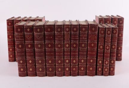 KIPLING (Rudyard).
Œuvres. Illustrations.
21 volum