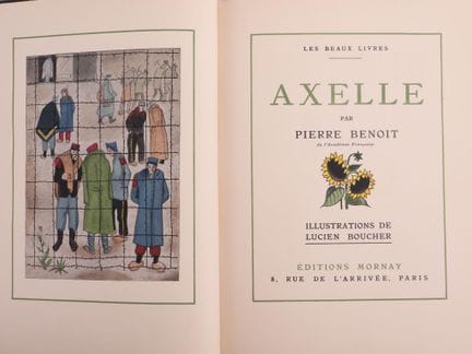 [BOUCHER] BENOIT (Pierre).
Axelle. Illustrations d