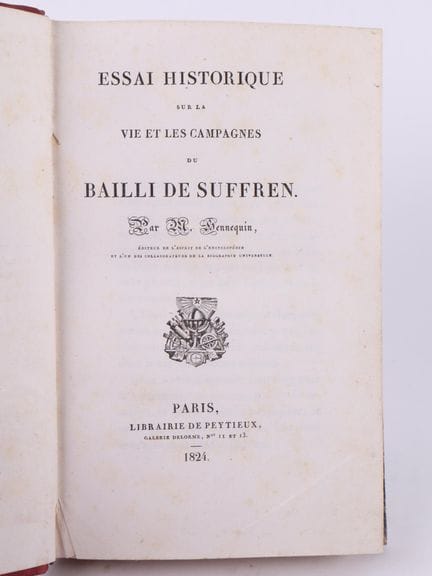 HENNEQUIN (Joseph-François).
A Historical Essay on