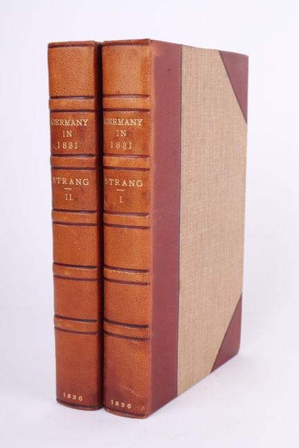 STRANG (John).
Germany in MDCCCXXXI.
2 volumes in-